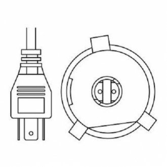 1987301554 BOSCH Лампа светодиодная LED Gigalight P43t (H4) 12 V 30 W Duobox cool
