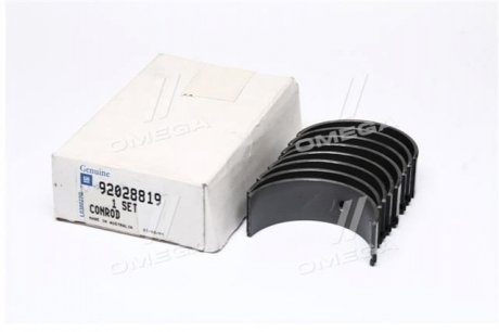 Вкладиші шатунні (+0,50) (вир-во GM) 92028819