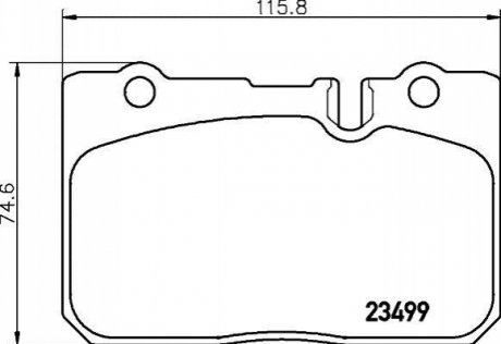 NP1063 NISSHINBO Колодки тормозные дисковые передні Lexus LS 400 (94-97) (NP1063) NISSHINBO