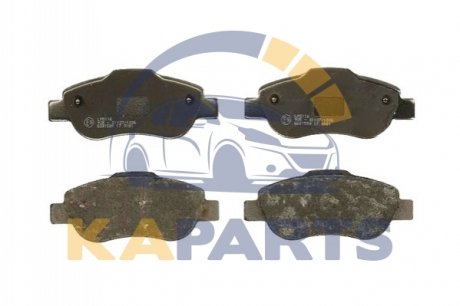 71869 ASAM Колодка тормозная передняя FIAT PANDA (04-06,06-13) (71869) ASAM