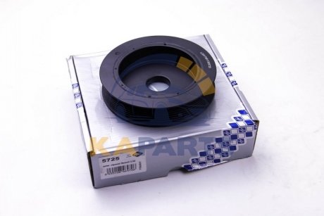 05725 Metalcaucho Шків колінвалу Master/Trafic 2.5 dCi 01- (7PK)