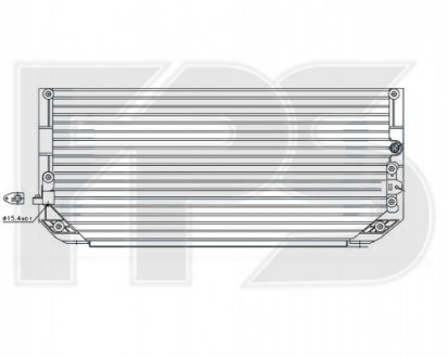 FP 70 K448 FPS Конденсатор кондиционера