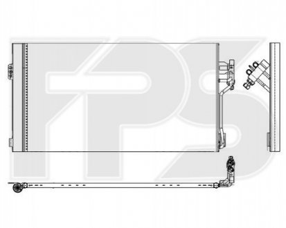 FP 46 K405 FPS Конденсатор кондиционера