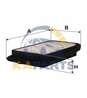 WA6281 WIX FILTERS Фільтр повітряний