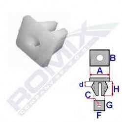 RX B17058 ROMIX Пістон автомобільний