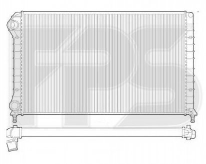 FP 26 A1444 FPS Радіатор охолодження
