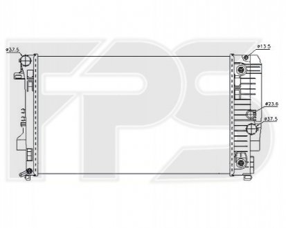 FP 46 A77 FPS Радиатор охлаждения