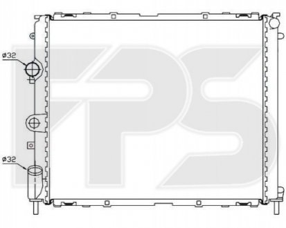 FP 56 A394 FPS Радіатор охолодження