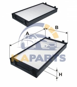 WP9338 WIX FILTERS Фільтр салону WIX