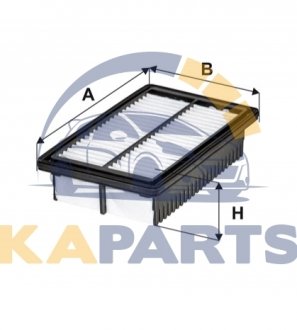 WA9801 WIX FILTERS Фільтр повітряний