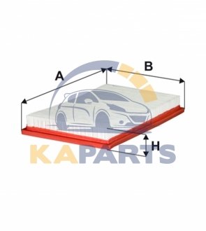WA9817 WIX FILTERS Фільтр повітряний