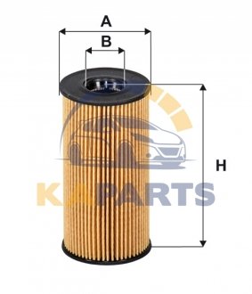 WL7576 WIX FILTERS Фильтр масляный Nissan Qashqai II, X-Trail III; Renault Kadjar, Scenic IV, Talisman (WL7576) WIX