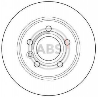 16298 A.B.S. Гальмівний диск задн. Galaxy/Sharan (95-10)