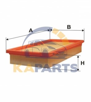 WA6770 WIX FILTERS Фильтр воздуха