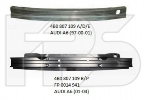FP 0014 941 FPS Шина бампера