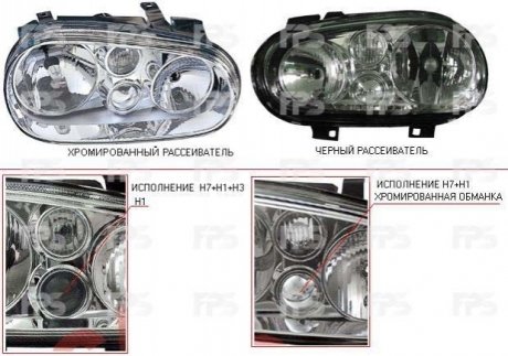 FP 9523 R3-E DEPO Фара передня