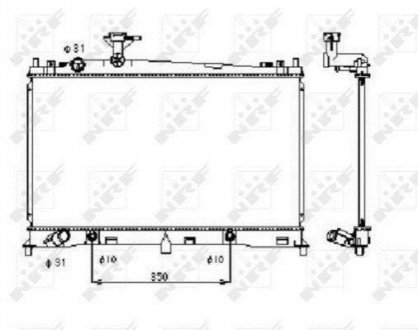 53410 NRF Радиатор