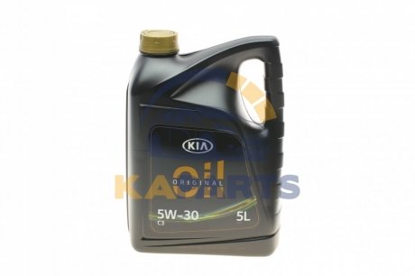 214351 Hyundai/Kia/Mobis Масло моторное синтетическое Kia "Original Oil 5W30 C3 diesel", 5л