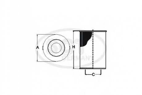 SH 4792 L SCT Фильтр масляный BMW 3 (E46) 318i/Ci (01-05) (SH 4792 L) SCT