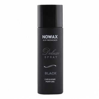 NX07750 NOWAX Ароматизатор воздуха спрей DELUXE Spray 50ml CAR & HOME Parfume BLACK Nowax