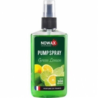 NX07523 NOWAX Ароматизатор NOWAX PUMP SPRAY Green Lemon 75ml