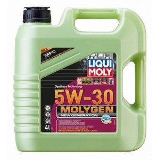 21225 LIQUI MOLY Масло моторное MOLYGEN NEW GENERATION 5W30 DPF 4л