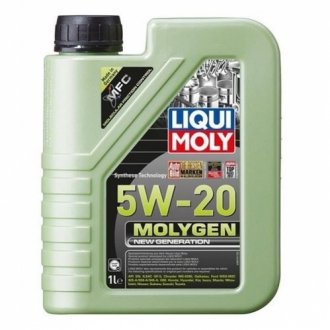 8539 LIQUI MOLY Масло моторное MOLYGEN NEW GENERATION 5W20 1л