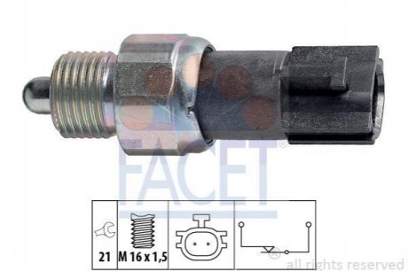 7.6232 FACET 1 860 232 Включатель сигнала з/хода