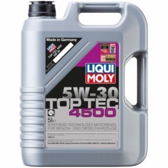 2318 LIQUI MOLY Масло моторное TOP TEC 4500 5W30 5л