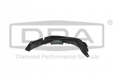 88531288802 DPA Спойлер переднего подкрылка левый Skoda Octavia III (5E3, NL3, NR3) (12-) (88531288802) DPA