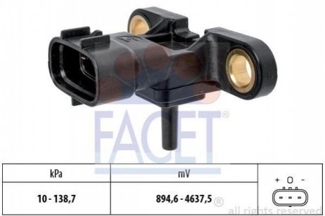 10.3213 FACET Датчик абсолютного тиску (Manifold Air Pressure Sensor, MAP sensor)