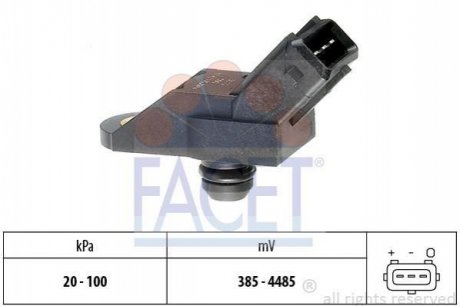 10.3010 FACET Датчик абсолютного давления (MAP)