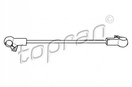 103077 TOPRAN / HANS PRIES Шток вилки перемикання передач