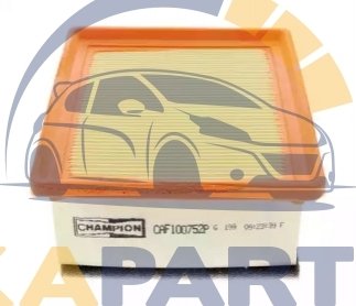 CAF100752P CHAMPION Фильтр воздушный CITRON BERLINGO / BERLINGO FIRST Box Body/MPV (M_) (CAF100752P)