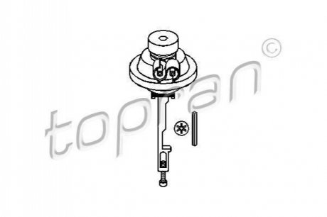 100221 TOPRAN / HANS PRIES Вакуумний елемент, карбюратор