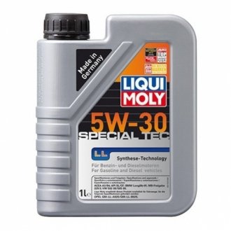 2447 LIQUI MOLY Масло SPECIAL TEC LL 5W-30 1л