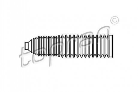 110172 TOPRAN / HANS PRIES Пыльник тяги рулевой