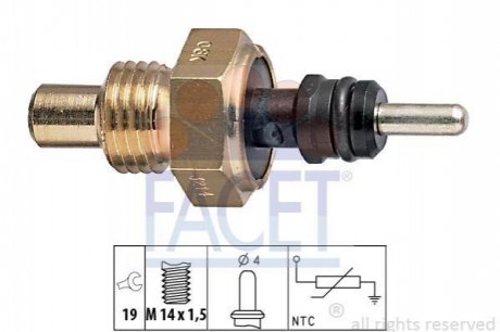 7.3214 FACET Датчик температуры MB C-class (w202) c 200 d (202.120) (93-00) (7.3214) FACET