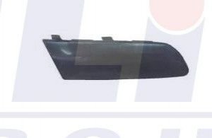 KH9544 922 LKQ Молдінг правий бампера перед., чорний, для models с headlamp омиват., (Golf GTI, Combi, Jetta)