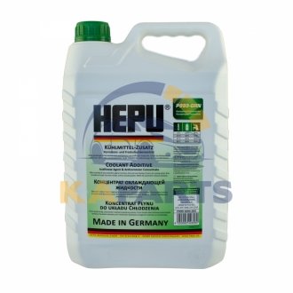 P999-GRN-005 HEPU Антифриз зеленый (-80С) 5л.