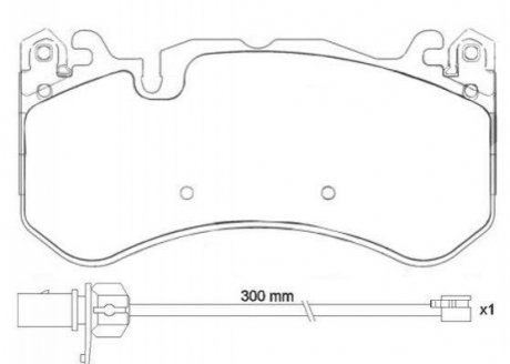 P50 127 BREMBO Гальмівні колодки дискові