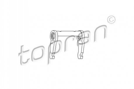 107293 TOPRAN / HANS PRIES Вилка,система зчеплення