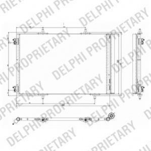 TSP0225642 Delphi Компрессор кондиционера