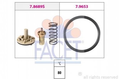 7.8689 FACET Термостат VW Eos 1.4 tsi (08-15) (7.8689) FACET