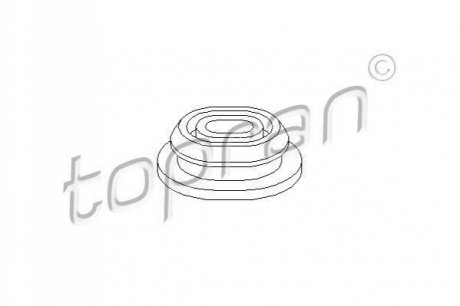 112412 TOPRAN / HANS PRIES Подушка радіатора