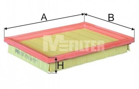 K729 M-FILTER Фільтр повітряний