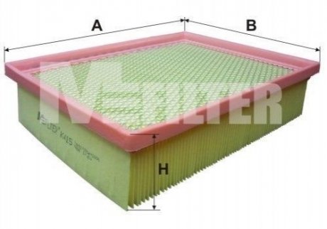 K415 M-FILTER Фільтр повітряний