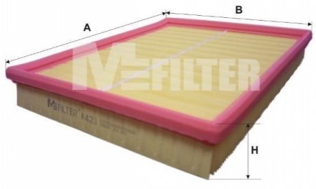 K421 M-FILTER Фільтр повітряний