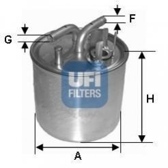 24.002.00 UFI Паливний фильтр