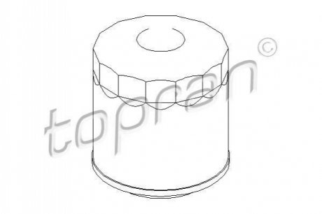 101519 TOPRAN / HANS PRIES Фільтр оливний